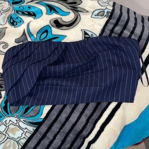 Slightly used navy blue crop top from Forever 21